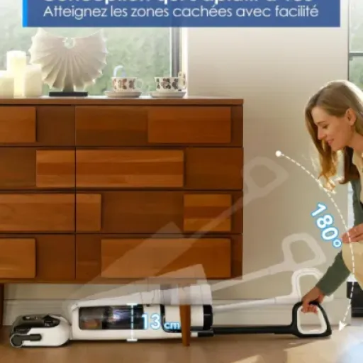 Test Tineco Floor One S6 Stretch Lite : l'aspirateur balai qui s'aplatit là où ça compte