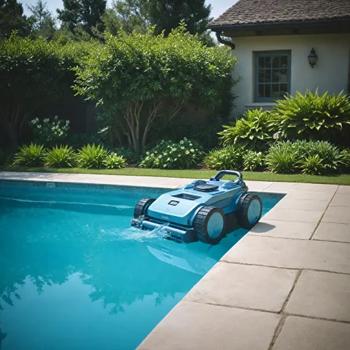 Robot de piscine Zodiac : performance, innovation et nettoyage optimal pour votre bassin