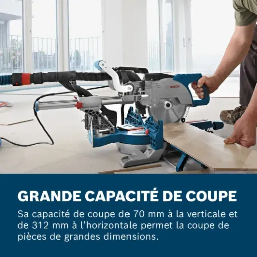 Test Bosch GCM 8 SJL : une scie à onglets sérieuse pour bricolos qui veulent monter en gamme