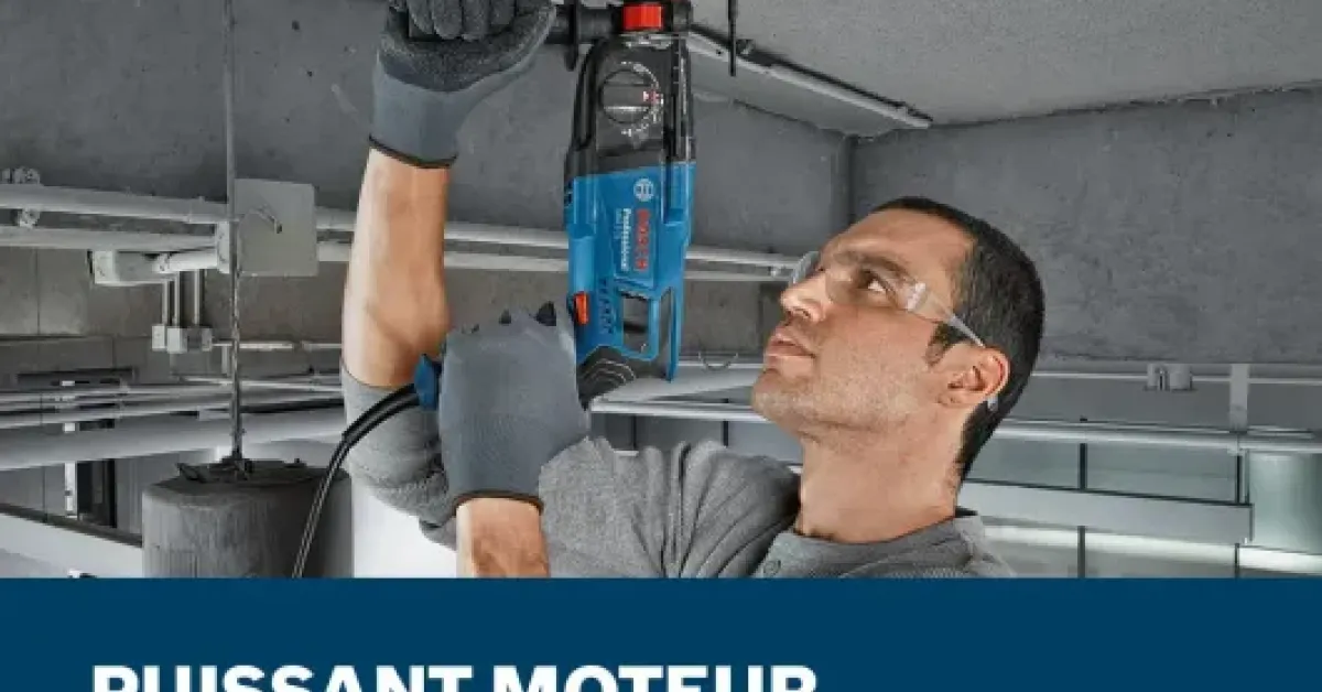 Bosch Professional Perforateur GBH 8-45 DV (1500 W, SDS max, Tube de
