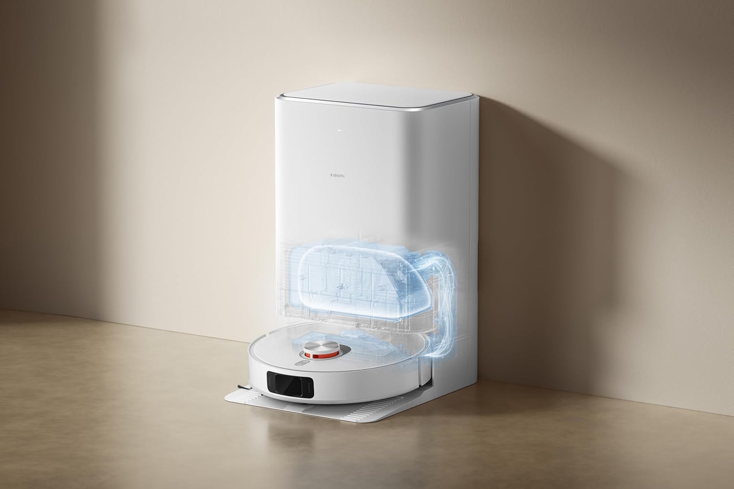 Robot Vacuum X20 Pro, aspirateur Robot Laveur, Station connectée Tout-en-Un, 7000 Pa, Lavage et séchage automatiques des lavettes Séchage à l'air Chaud, Détection Intelligente des Tapis