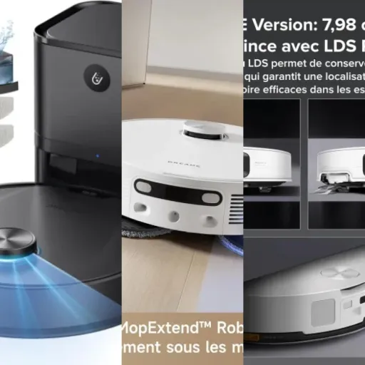 Les 5 meilleurs robot laveur de sols autonome (2026)