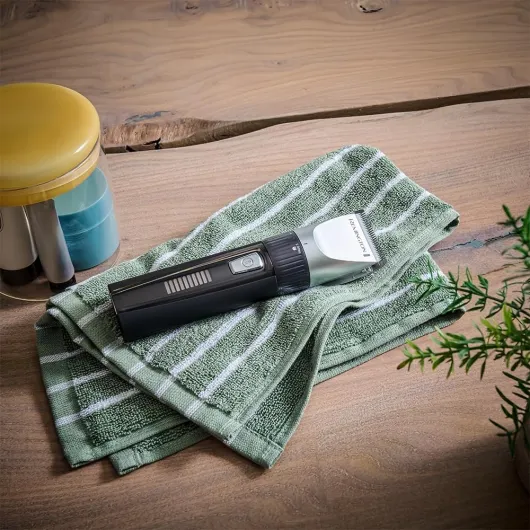 Tondeuse Cheveux [Kit Professionnel] Genius (Moteur Pro résistant, Lames Céramique Auto-Affûtées, Secteur/Sans fil-Batterie Lithium, 10 Sabots, Mallette pro + accessoires) Tondeuse HC5811 HC5811 New