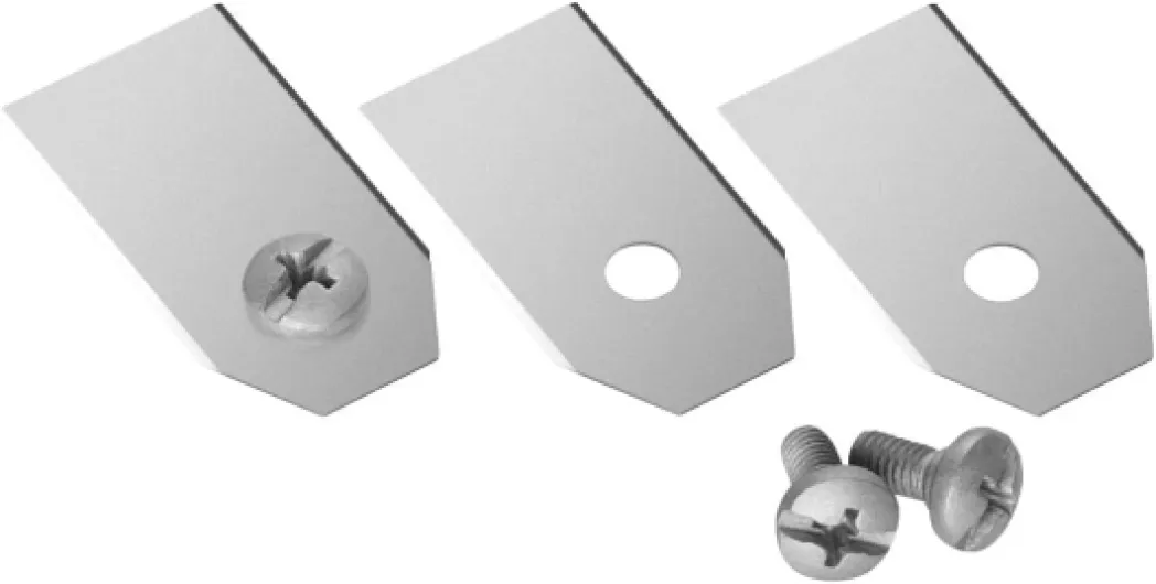 Originale Lames de rechange pour robot tondeuse : lames pour robots tondeuses (articles 4071 et 4072), coupe précise, kit de 9 lames aiguisées et 9 vis, remplacement facile (4087-20)