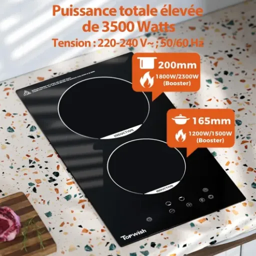 Test Topwish plaque induction 2 feux : petite table de cuisson simple qui fait le job sans ruiner le budget