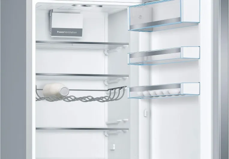 KGE398IBP - Série 6, Réfrigérateur combiné pose-libre, 201 x 60 cm, Inox anti trace de doigts Uni Série 6 Inox Anti Trace