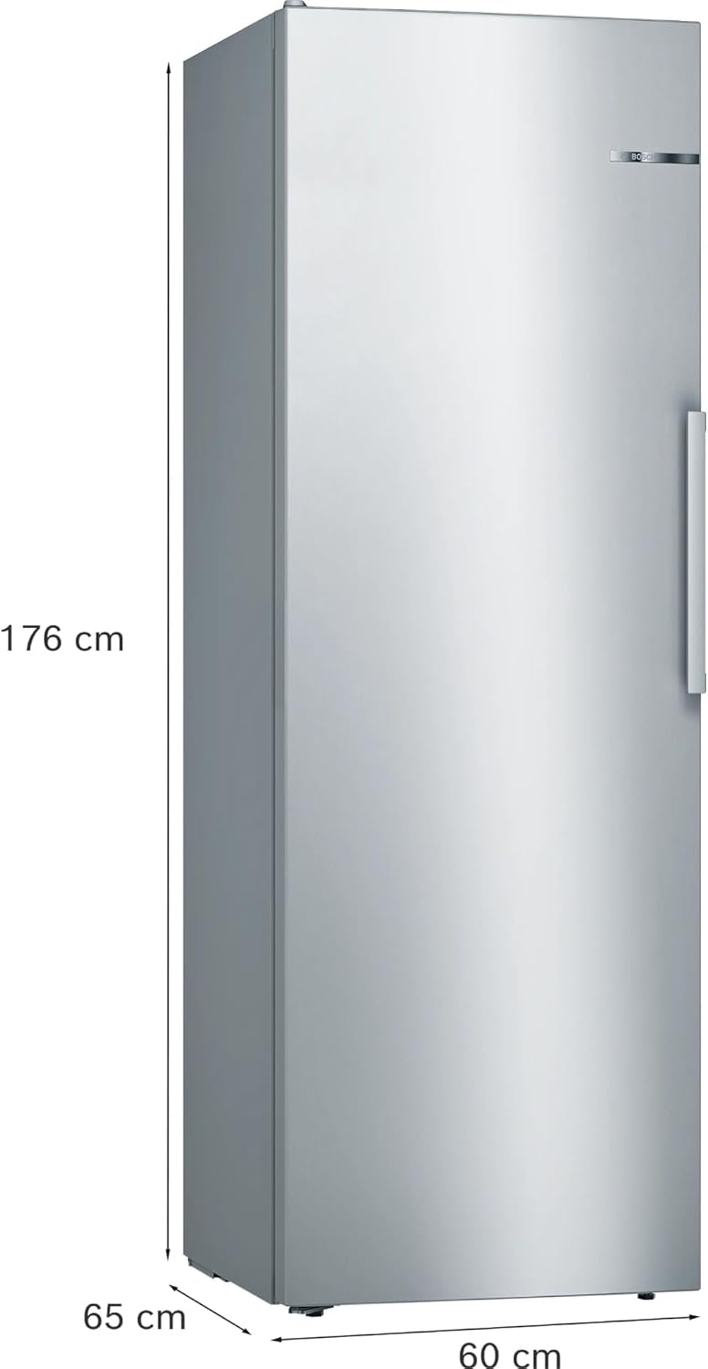 KSV33VLEP-Série 4 Réfrigérateur pose-libre - 324 litres - 176 x 60 cm - Inox