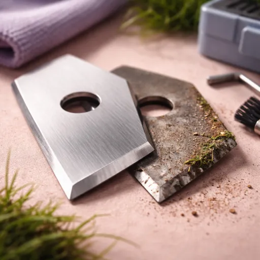 Lames pour robot tondeuse : bien choisir pour une tonte précise et durable