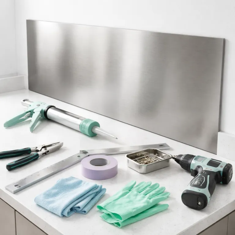 Crédence inox : l’alliance élégante de l’acier inoxydable et du plan de travail moderne