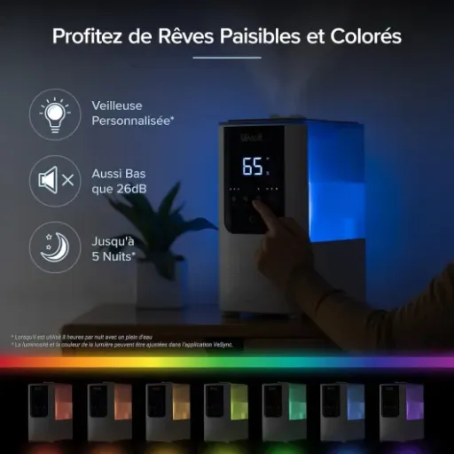 Test LEVOIT OasisMist 450S : l'humidificateur connecté qui fait (presque) tout tout seul
