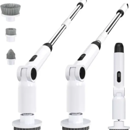 Test Luctry Brosse Nettoyage Electrique : la brosse qui évite de frotter à quatre pattes