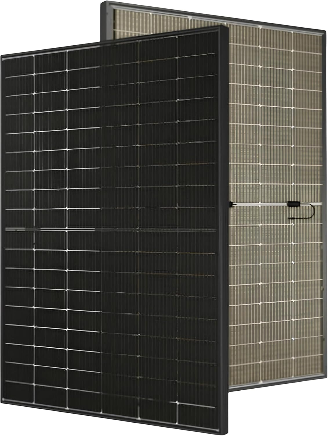 Lot de 4 panneaux solaires DMEGC 450Wc - Bifacial Bi-verre - Transparent - Haute Performance - Rendement Élevé - Garantie Longue Durée - Pour installation photovoltaïque