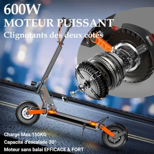 Test JOYOR S5 600W 48V 13Ah : une trottinette costaud pour le quotidien, mais pas pour tout le monde