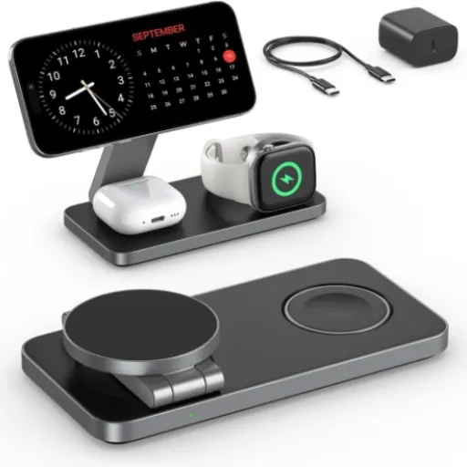 Test KEEPRO 3-en-1 MagSafe : le chargeur qui met un peu d’ordre sur la table de nuit