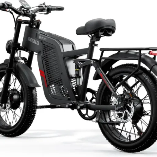 Test Lohang F7 : le vélo électrique double moteur qui joue à la mini-moto