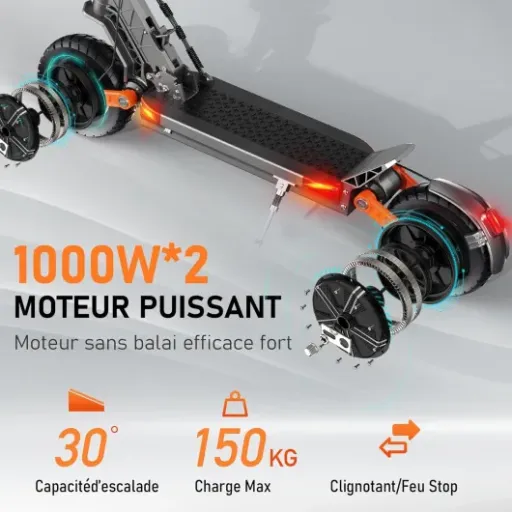 Test JOYOR S10S-Z 2000W : la trottinette qui envoie vraiment du lourd pour les adultes