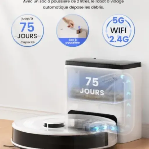 Test Lefant M2 Plus : le robot aspirateur laveur qui fait (presque) tout à ta place