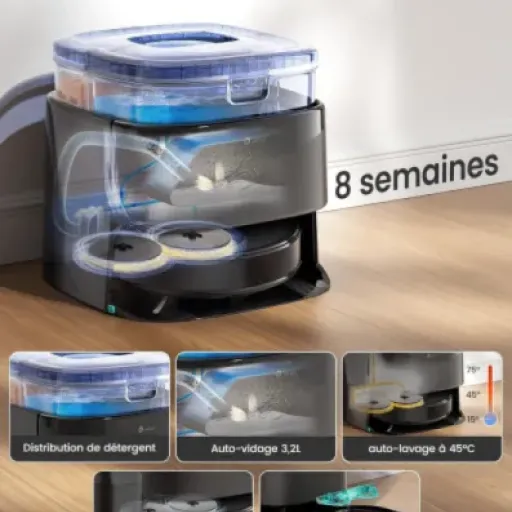Test Lefant M3 Max : un gros robot laveur pensé pour les poils d’animaux, pas parfait mais costaud