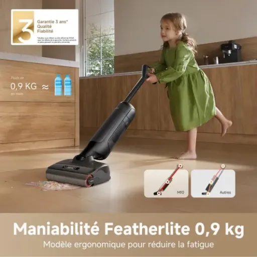 Test Mova M10 : l’aspirateur-laveur qui fait le ménage à ta place (ou presque)