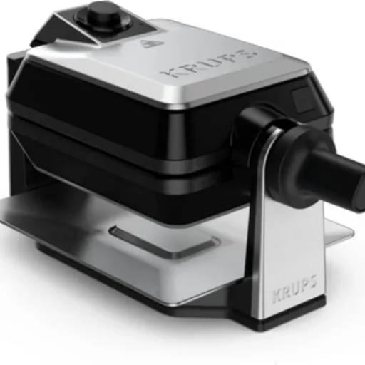 Test Krups Gaufrier rotatif FDD95D10 : des grosses gaufres bien cuites sans se prendre la tête