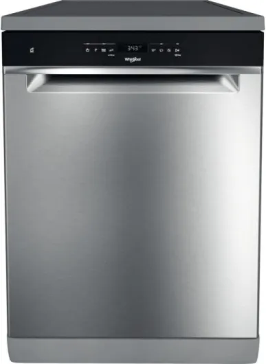 Whirlpool Lave-vaisselle, couleur inoxydable, grande capacité – WFO 3T141 X Classe C