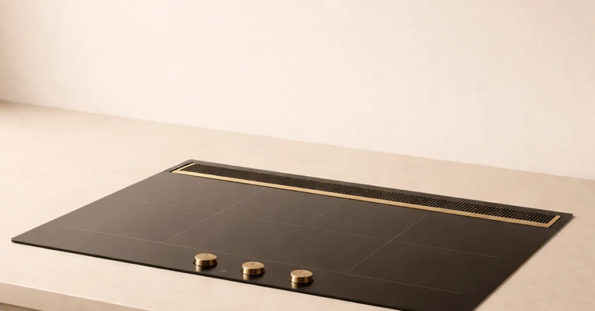 Table de cuisson avec hotte intégrée : pourquoi cette solution explose en 2026 et ce qu'il faut vérifier avant d'investir