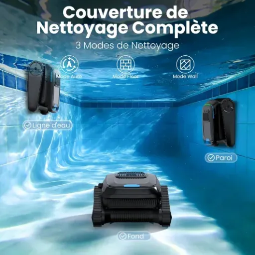 Test BOTLUXE PC10 : le robot de piscine sans fil qui fait (presque) tout à ta place