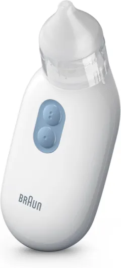 Mouche-bébé 1 - Élimine le mucus - Débouche le nez - Aspiration électrique - 2 x d’aspiration - 2 tailles d’embouts - Nouveau-nés, bébés et enfants - Lavable au lave-vaisselle - BNA100 Mouche-bébé électrique