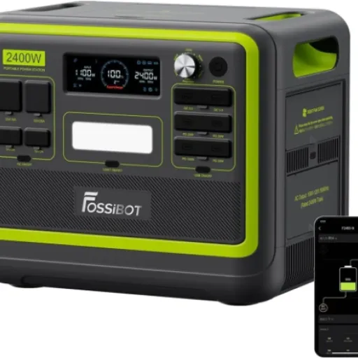 Test FOSSiBOT F2400 : une grosse batterie solaire qui fait le job pour la maison et le van