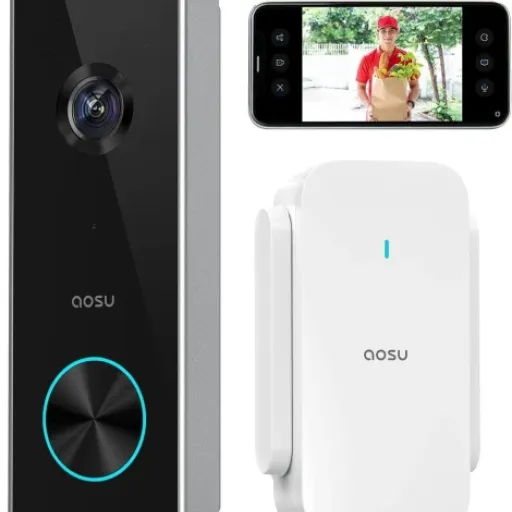 Test AOSU Sonnette sans Fil 2K : la sonnette vidéo qui fait le job sans abonnement obligatoire