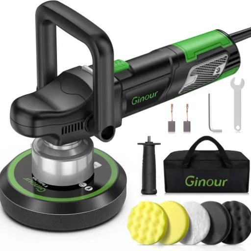 Test Ginour Polisseuse 900W : la lustreuse pas chère qui fait le taf pour les débutants