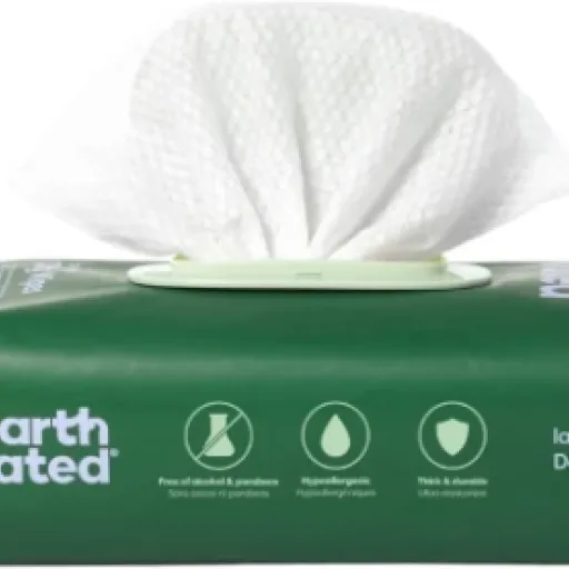 Test Earth Rated Lingettes hypoallergéniques pour Chiens : le paquet pratique pour nettoyer vite fait les pattes et le derrière