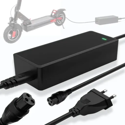 Test Mezelon 54.6V 2A : le chargeur de trottinette qui fait le job sans chichi