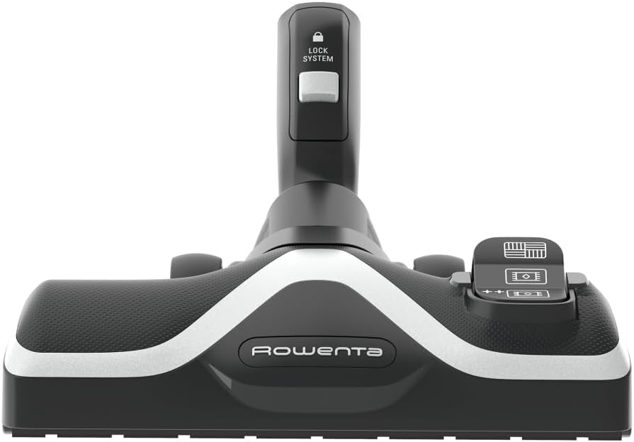 ZR903801 Brosse Power Glide pour Aspirateurs Rowenta, Noir Noir et Blanc