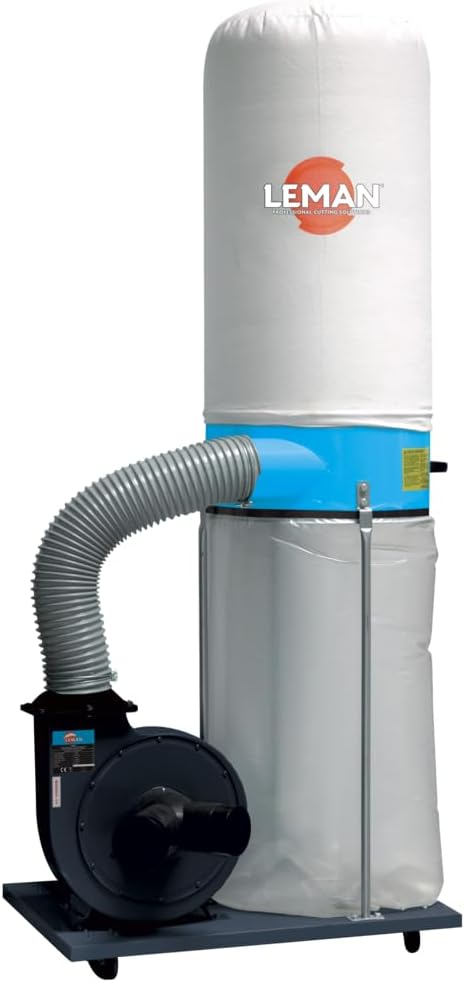 Leman - Aspirateur d'atelier pour machine bois Triphasé 150L 1500W - ASP152T