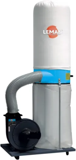 Leman - Aspirateur d'atelier pour machine bois Triphasé 150L 1500W - ASP152T