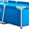 Test Intex Piscine Metal Frame Junior 2,20 x 1,50 x 0,60 : la petite piscine qui remplace les modèles gonflables