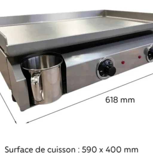 Test LITTLE BALANCE 8679 Amplitude 60-40 : la plancha inox costaude pour grosses tablées