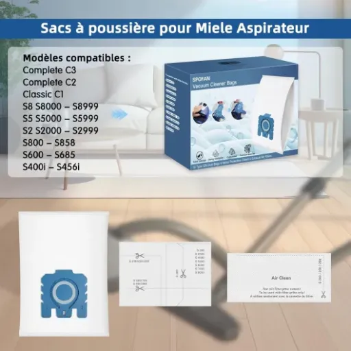Test Sacs Spofan Pure GN 3D : l’alternative pas chère aux sacs Miele Hyclean