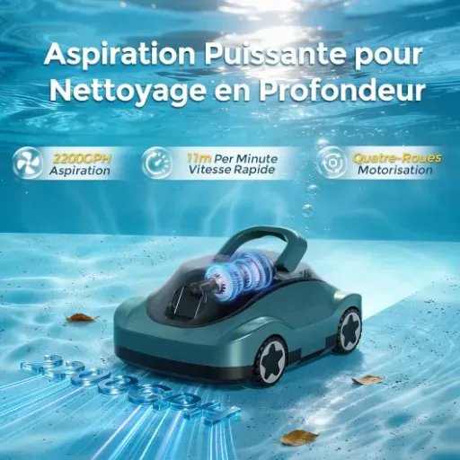 Test Bocxi C5 : le robot de piscine sans fil qui fait (presque) oublier l’épuisette