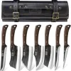 Test HOSHANHO Set de Couteau de Boucher : un kit costaud pour la viande et le BBQ, sans chichis