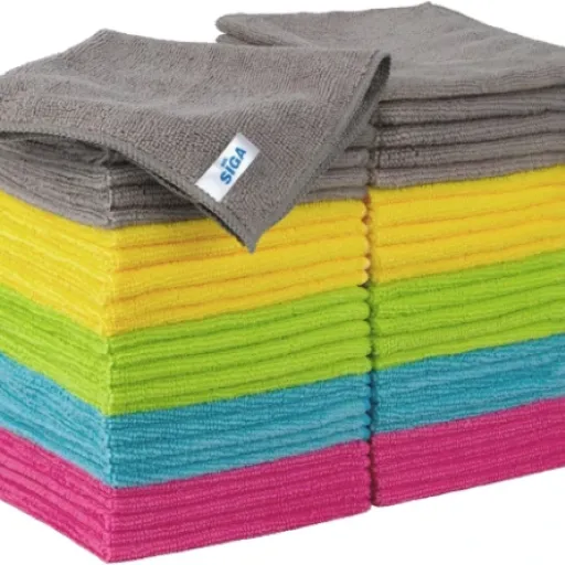 Test MR.SIGA Chiffons de Nettoyage Microfibre : le gros stock pas cher qui fait le job