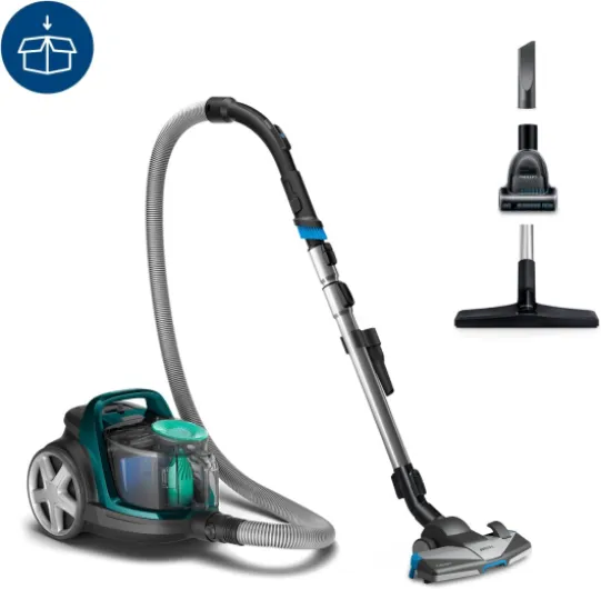 Série Aspirateur 1,5 L Noir/Vert