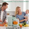 Test Chefhandy Robot Bébé 5-en-1 : un petit robot pratique pour les purées du quotidien