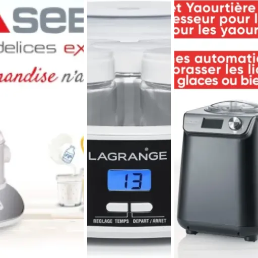 Classement des 5 meilleurs yaourtières (juin 2026)