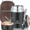 Test Dreamhigh Boîte Alimentaire Isotherme 800 ml : le thermos de repas qui fait le job sans chichi