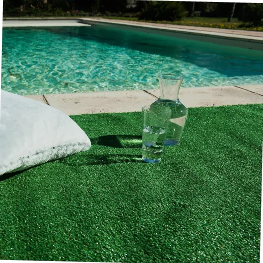 Gazon Artificiel 1 cm 1 x 10 m Soit 10m² Épaisseur 1 cm / 10 m2