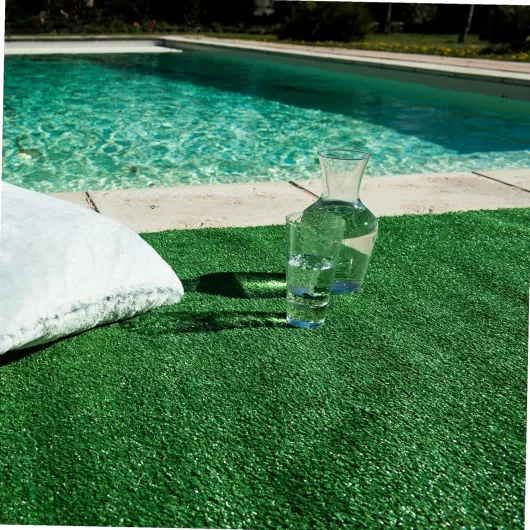 Gazon artificiel 1 cm WERKA PRO 1 x 4 m soit 4m², vert Épaisseur 1 cm / 4 m2