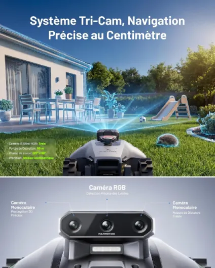 Test YUKA Mini 2 500 : le robot tondeuse qui fait le job sans fil périmétrique