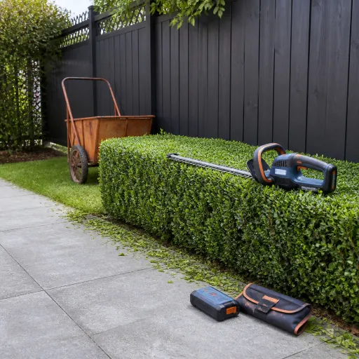 Test Bosch EasyHedgeCut 45 : le taille-haies simple qui fait le job pour les petites haies